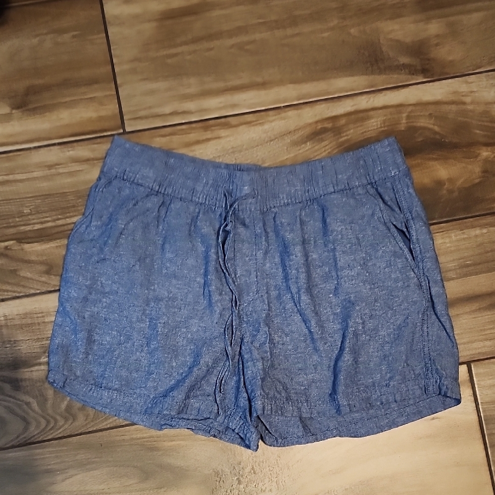 GAP Women's High Waist Denim Blue Shorts